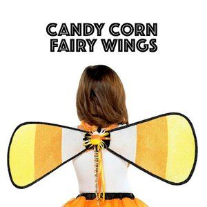 Candy Corn Fairy Wings